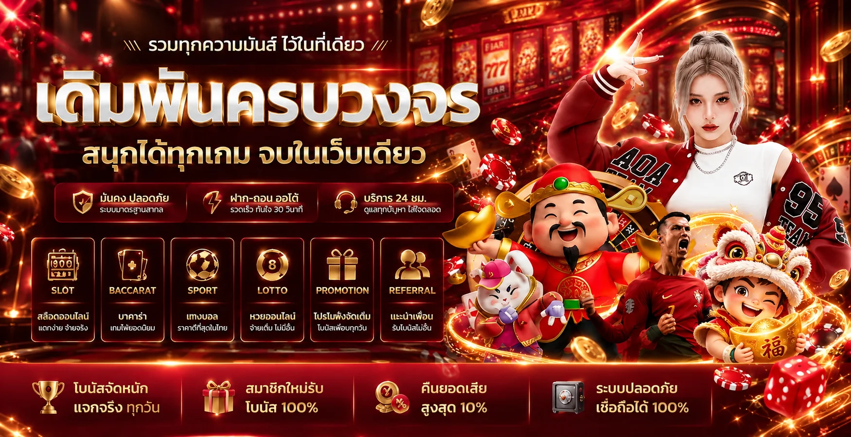 ภาพรวมเกมออนไลน์และบริการ kingxxxbet